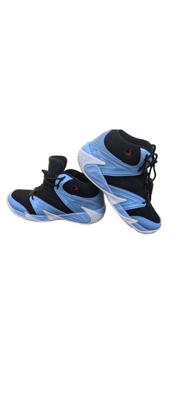 Shaq Devastator Men's Black Blue High Top Basketball Shoes